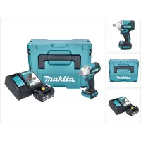 Makita DTW 301 RM1J Clé à choc sans fil 18 V 330 Nm 1/2" Brushless + 1x batterie 4,0 Ah + chargeur + Makpac