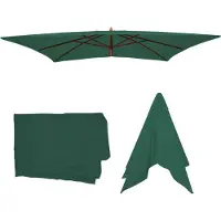 MCW Toile de rechange pour parasol Lisbonne II
