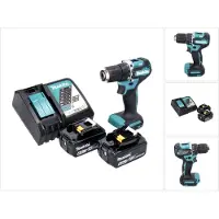 Makita DDF 487 RG Perceuse-visseuse sans fil 18 V 40 Nm Brushless + 2x batterie 6,0 Ah + chargeur