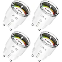 NOUS A1Z connecteur intelligent ZigBee 4er 15A/mesure/ZigBee 4er Pack (A1Z (4PCS))