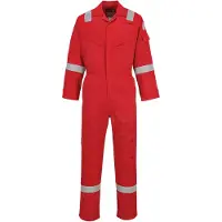 Portwest FR21 Combinaison super légère, antistatique 210g Red Taille XXL