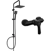 Mexen Ensemble de douche Tord - mitigeur de douche Sabre noir