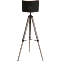 Steinhauer Lampe de table trépied Triek capuche noire
