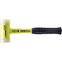 HALDER Supercraft Metal Anti-rebound Mallet 30 Mm Doré