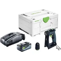 Festool CXS 18-Basic Perceuse-visseuse sans fil 18 V 40 Nm Brushless + 1x batterie 8,0 Ah + chargeur rapide + Systainer