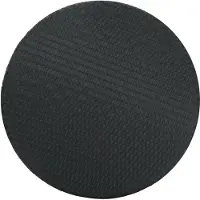vidaXL Table de jardin noire 75,5x106 cm Poly rotin