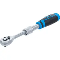 Bgs 25120 | Cliquet réversible, extensible | Sortie carré extérieur 6,3 mm (1/4") | 190 - 225 mm
