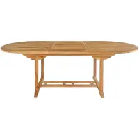 House Nordic Salamanca Teak Table de salle à manger