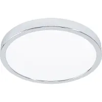Eglo 30892 FUEVA 5 LED Luminaire apparent 20,5 W Ø 285 mm Chrome Blanc Blanc neutre IP44