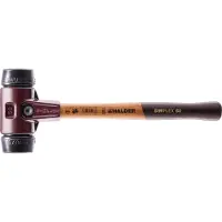 HALDER Schonhammer diamètre 50mm 1170g Simplex caoutchouc / noir avec manche bois - 3002050