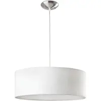 Faro 68284, blanc, métal, polychlorure de vinyle (PVC), IP20, classe I, 3 ampoules, culot E27