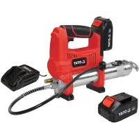 YATO Presse à graisse sans fil, 18 V, 620 bars, 3,0 Ah