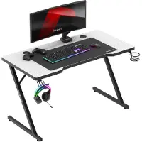 Huzaro Hero 2.5 - Droit - Forme rectangulaire - PVC - Aluminium - Gaming - Fibre de carbone