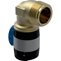Geberit Coude de raccordement FlowFit à 90° avec filetage extérieur, long, DN 15, dø 20 mm (Connexion angulaire)