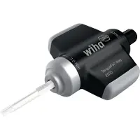 Wiha Poignée de tournevis dynamométrique TorqueFix-Key, Étendue de l'échelle de mesure : 1,1 N·m