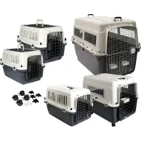 Karlie Aviation Nmd Pet Carrier Blanc 81 x 56 x 59 cm