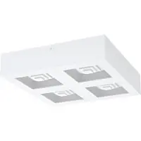 Eglo Spot de plafond Ferreros 4 compartiments blanc