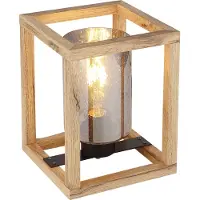 Globo Lighting Lampe de table métal noir mat, 1x E27