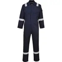 Portwest FR21 Combinaison super légère, antistatique 210g Navy Taille L