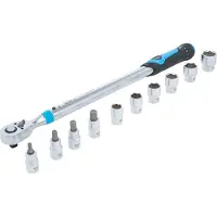 Bgs Jeu de clés dynamométriques sortie carré femelle 12,5 mm (1/2") 40 - 200 Nm 11pcs - 2865