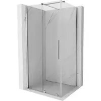 Mexen Velar cabine de douche à enrouler 130 x 90 cm, Transparent, Chrome - 871-130-090-01-01