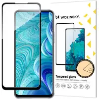 Wozinsky Verre trempé 9H pour Infinix Hot 11S NFC plein écran avec cadre, convient pour noir