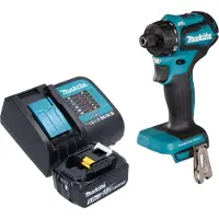Makita DDF 083 SG1 Perceuse-visseuse sans fil 18 V 40 Nm 1/4'' Brushless + 1x batterie 6,0 Ah + chargeur