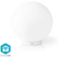 Nedis Stimmungslicht WLAN D:20cm 360lm RGB 2700-6500K 5W Glas WIFILM10CWT