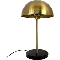 Dyberg Larsen Lampe de Table , Nancy, Or / laiton, Salon / séjour, Laiton, Scandinave