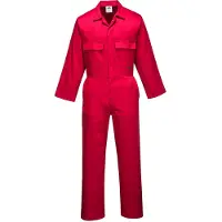 Portwest Combinaison de travail S999 Euro en polyester-coton Red Taille XXL