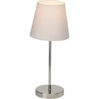 Brilliant Lampe de table blanche Kasha