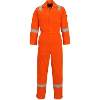 Portwest FR28 Combinaison légère antistatique 280 g orange taille M