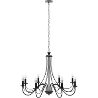 Toolight Lampe Suspendue Black APP648-8CP