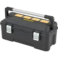 Stanley Boîte A Outils Fatmax Etanche Cantilever Dimensions 480 X 200 X H 230 Mm / 3 Godets Amovibles