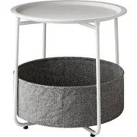 Vicco table basse Liva Blanc 47x50cm, Model 51719