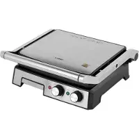 LUND Gril électrique 2000W, gril de table, 29,5x24 cm, gril de contact