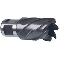 RUKO Hss Tiain-futura Weldon Ø 20 Mm Hollow Drill Bit Argenté
