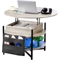 Vevor Table basse avec plateau relevable