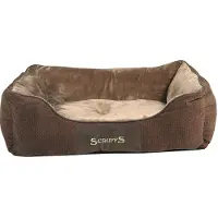 Scruffs & Tramps Chester Box Bed panier pour chien Chocolat