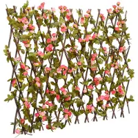 vidaXL Treillis avec lierre artificiel 5 pcs. Extensible 180x60 cm