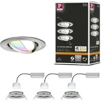 Paulmann Luminaire LED encastré Nova Plus Set de base orientable