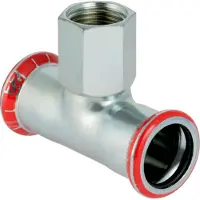 Geberit Tee MAPRESS ACIER C 35mm x FF 1/2"- 21312 (Connexion en T, Raccord à sertir)
