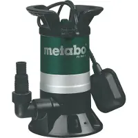 Metabo PS 7500 S 450 W 7 500 l/h Pompe submersible électrique pour eaux - profondeur 5 m (0250750000)