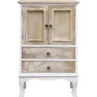 vidaXL Commode à tiroirs blanc 50x30x80 cm bois