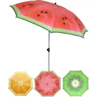 HOT Sports + Toys Parasol de plage fruité 180 cm