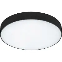 Rabalux Noir Plafonnier LED Tartu rond 300mm 24W IP44 CCT R7898