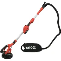 YATO Meuleuse d'angle sans fil 18 V avec aspiration des poussières – sans batterie