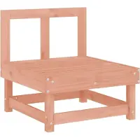 vidaXL Canapé central de jardin en bois massif de douglas