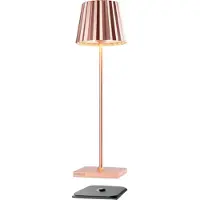 Sompex Lampe de table Troll 2.0, hauteur : 380 mm, or rose