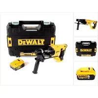 DeWalt DCH 133 NT Marteau combiné sans fil 18V 2,6J SDS plus Brushless + 1x batterie 5,0Ah + TSTAK - sans chargeur